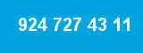 924 727 43 11 924 727 43 11